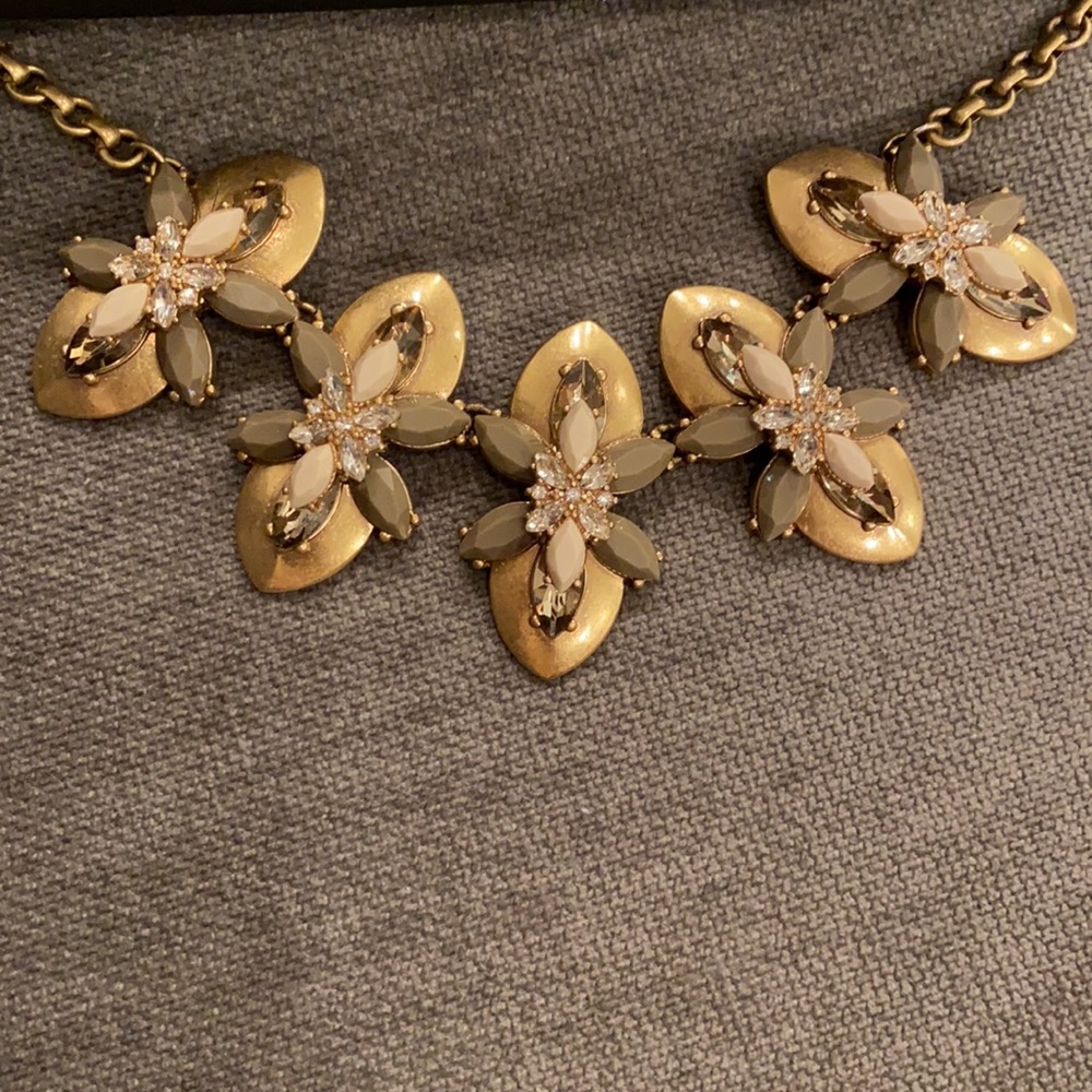 Neutral J Crew Necklace